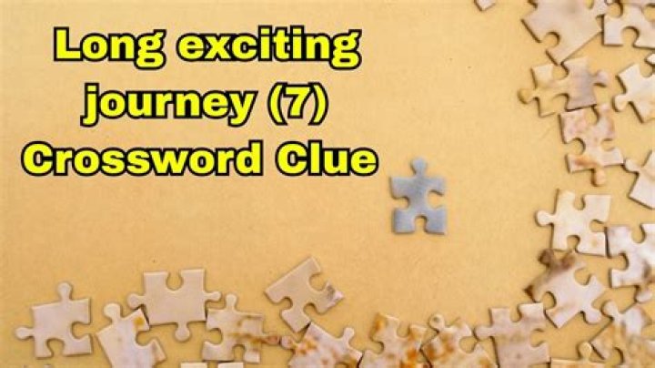 Journey Crossword Clue and Answer