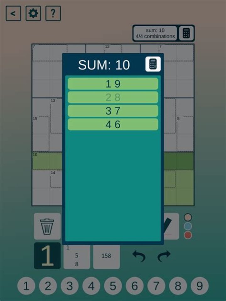 Killer Sudoku CTC