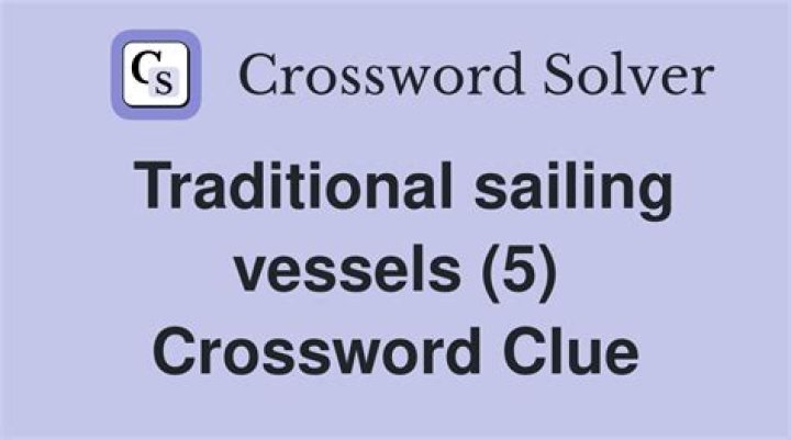 Large vessel Crossword Clue and Answer