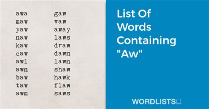 List of Words Containing 'yew'