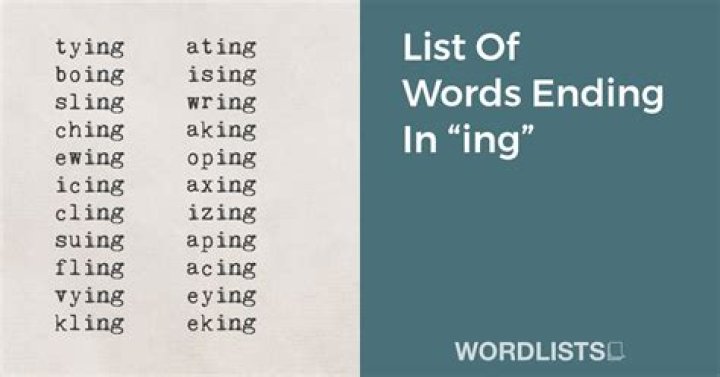 List of Words Ending With 'ong'
