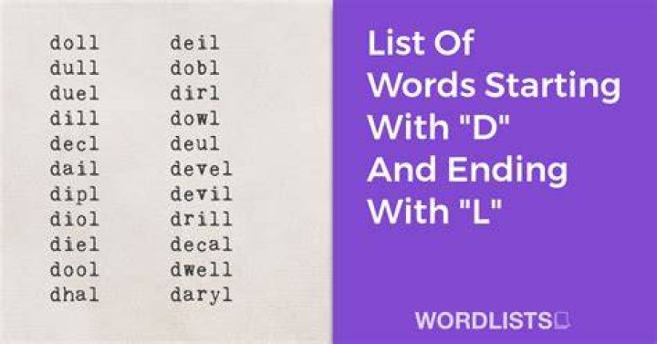 List of Words Starting With 'dil'