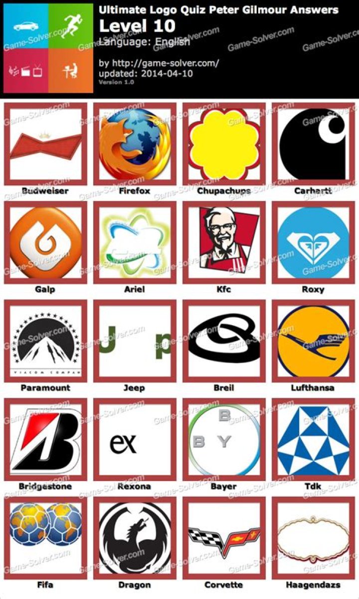 Logo Quiz Ultimate Others Answers • Game Solver