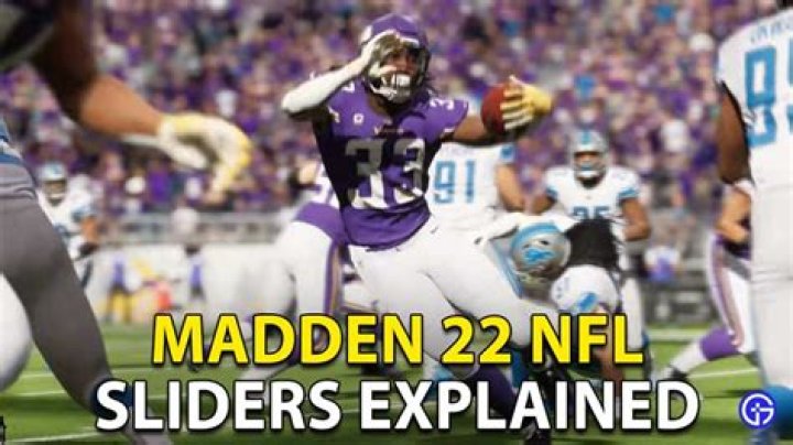 Madden 22 NFL Realistic Sliders Explained: New Game Mechanics