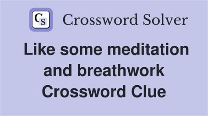 Meditation syllables Crossword Clue