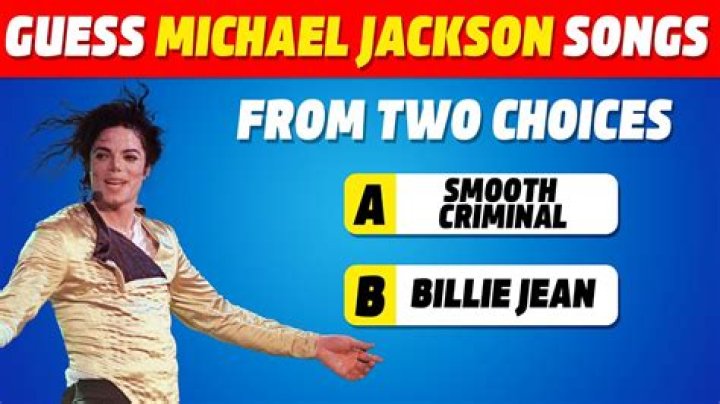Michael Jackson songs Quiz
