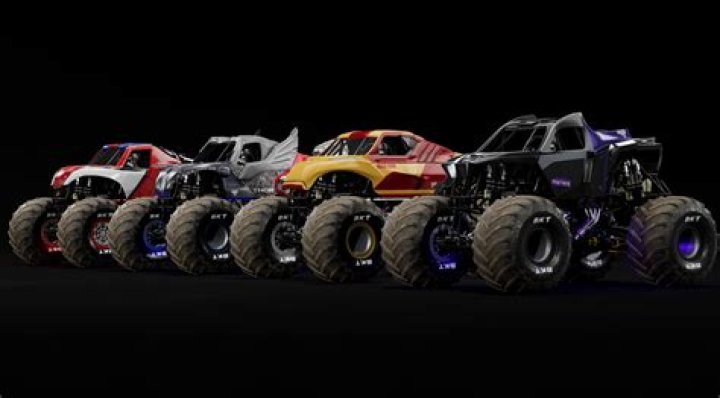 Monsters Wheels Special - Monster Truck Games