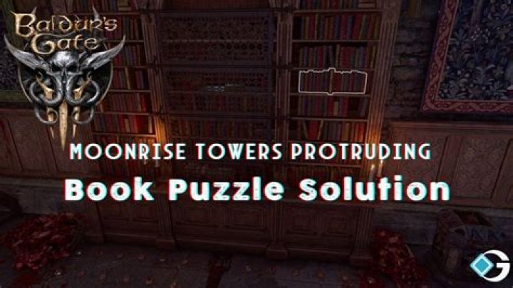 Moonrise Tower's Protruding Book Puzzle Solution Guide in Baldur’s Gate 3 (BG3)