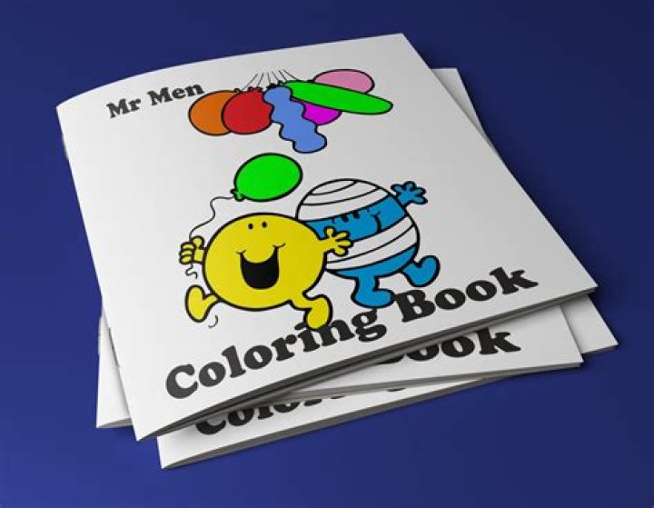 Mr Men Coloring Book - Mr Men Games