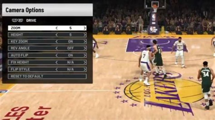 NBA 2k22: How To Change Camera?