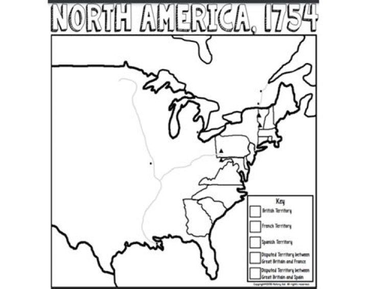 North America, 1754 Quiz