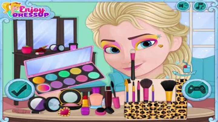 Now And Then: Elsa Makeup