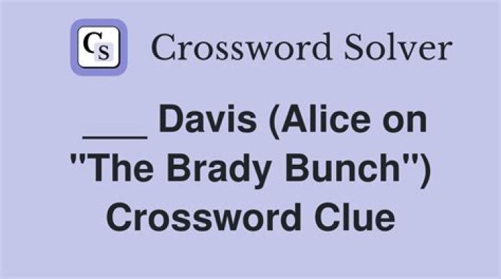 One of the Brady Bunch Crossword Clue