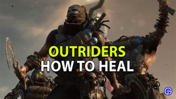 Outriders: How To Heal And Regenerate Health