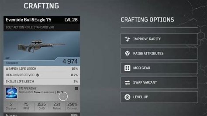Outriders: Mod Weapons And Armor