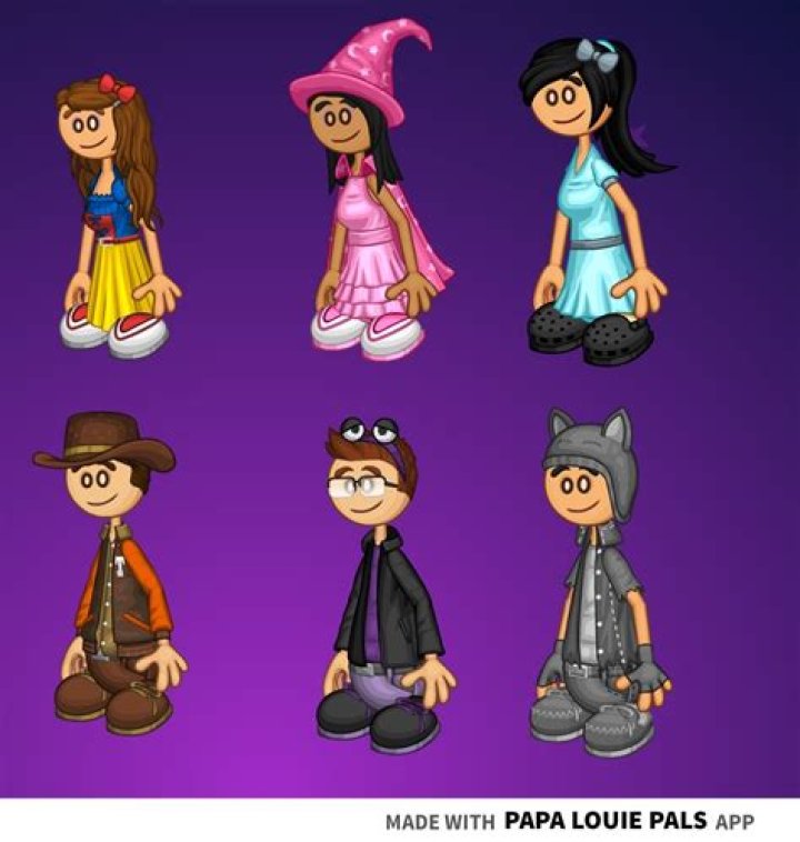 Papa Louie Three Characters Quiz