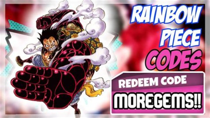 Rainbow Piece Codes (2022) - Gamer Tweak