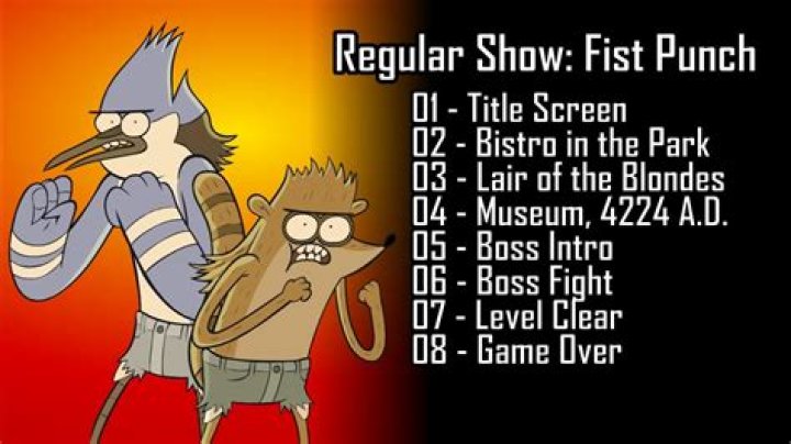 Regular Show Fist Punch - Regular Show Games