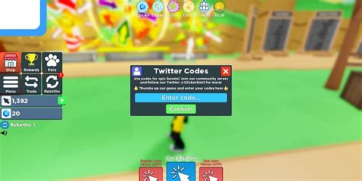 Roblox Clicking Simulator X Codes (June 2022)