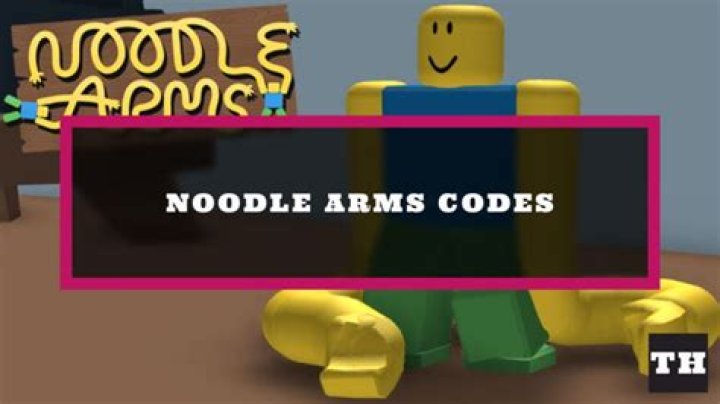 Roblox Noodle Arms Codes (June 2022)