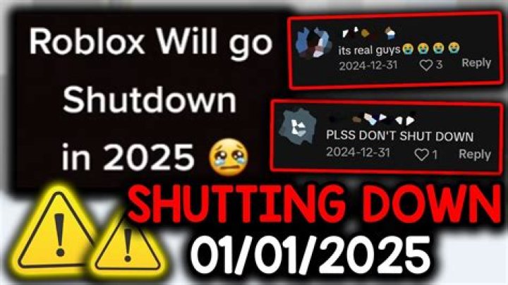 Roblox Shutting Down In 2022