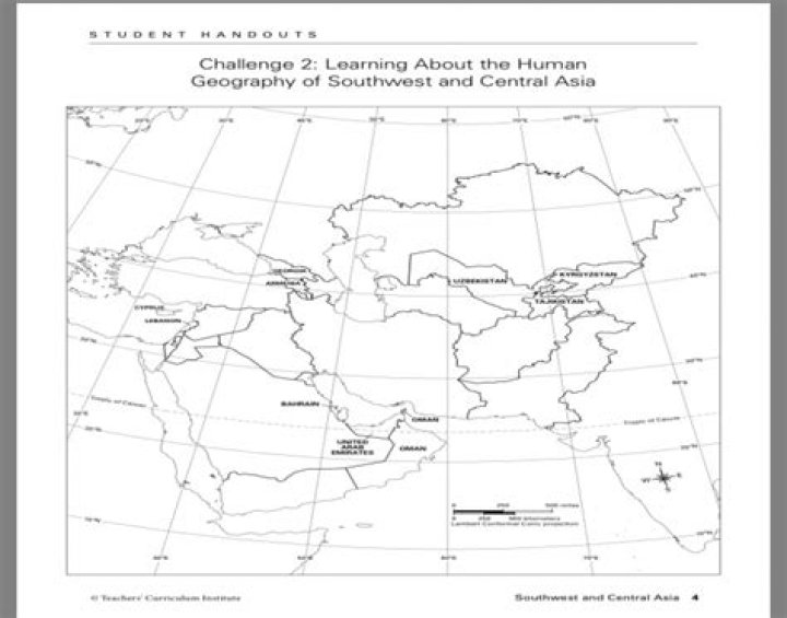 Southwest Asia Countries Quiz