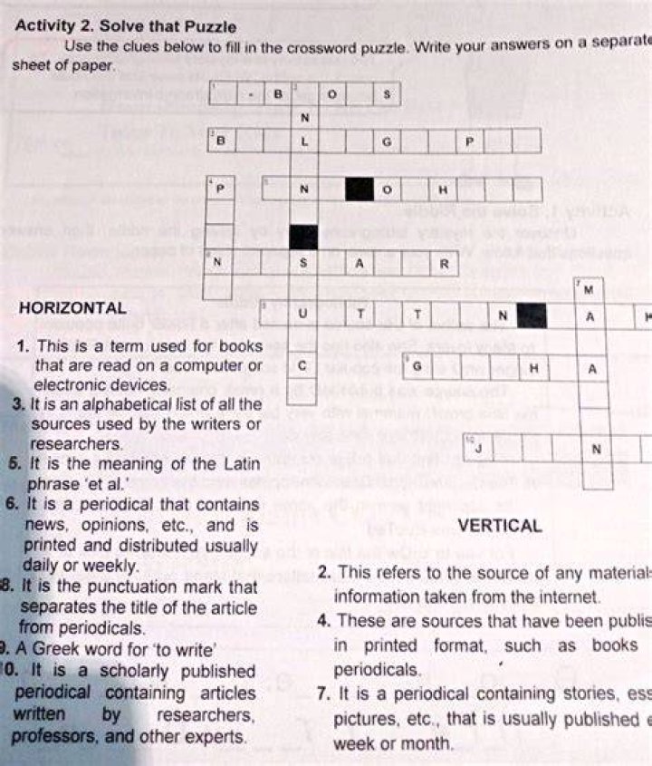 Spanish term of affection crossword clue answer