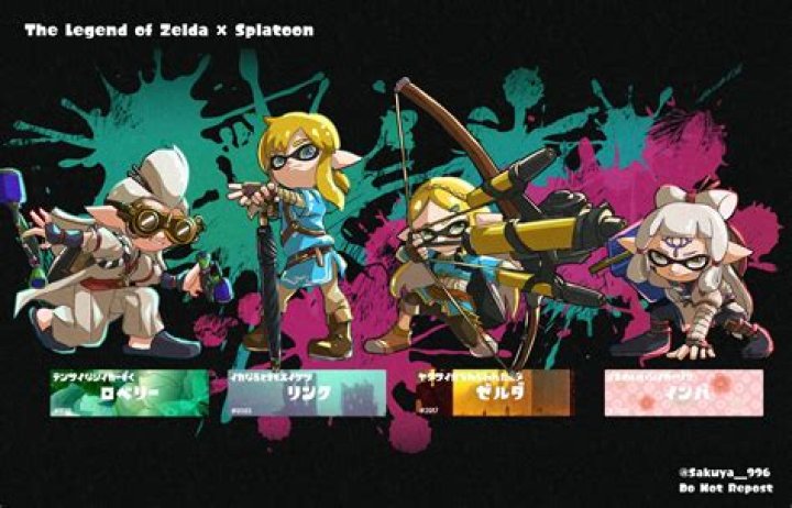 Splatoon 3 gets a Legend of Zelda crossover event
