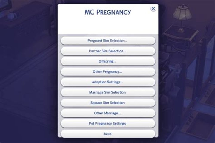 The Sims 4 Pregnancy Cheats