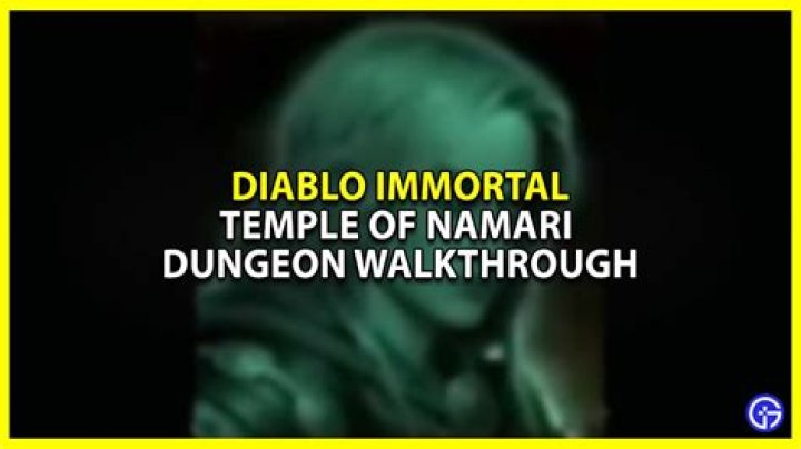 The Temple Of Namari Dungeon Diablo Immortal (How To Defeat Sargoth)