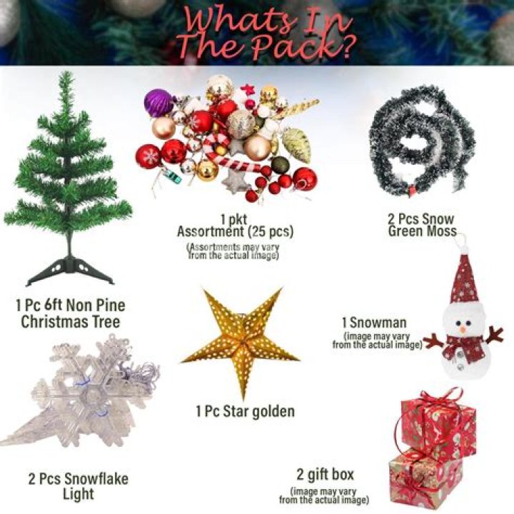 Things you put on a Christmas tree Top 7 : Answers