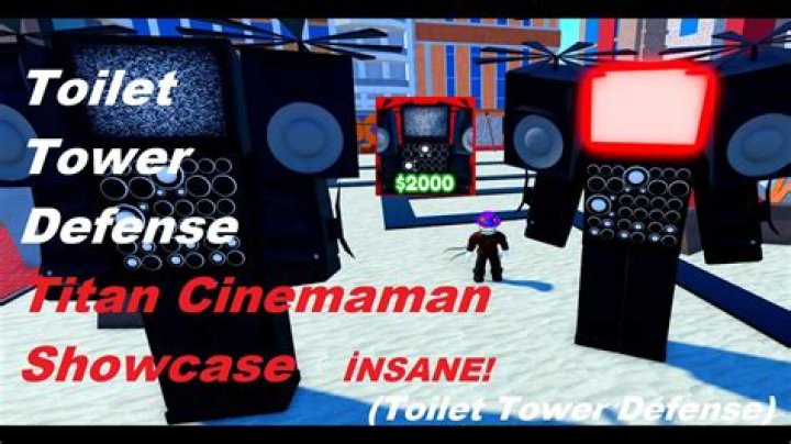 Titan Cinemaman Value in Toilet Tower Defense