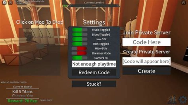 Titanage Codes Roblox Wiki (February 2022)