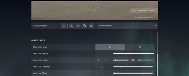 VALORANT: How To Make A Crosshair Smaller