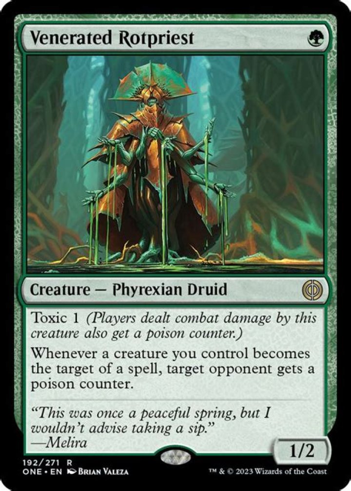 Venerated Rotpriest | Phyrexia: All Will Be One