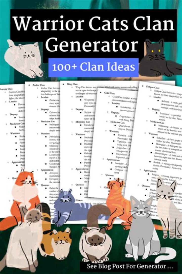 Warrior Cats: Clan Traits Quiz