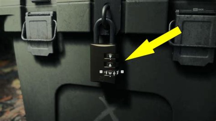 Watery Lighthouse Cult Stash Symbols Code Lock