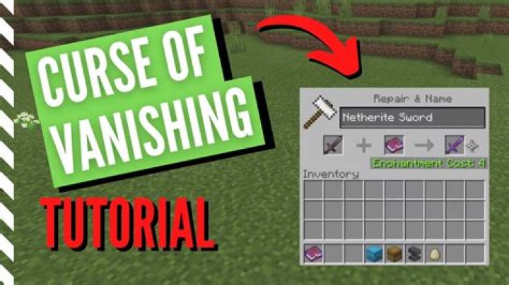 What Does Curse Of Vanishing Do In Minecraft?