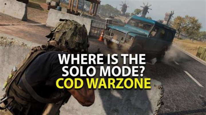 Where is COD Warzone Solos & What Happened to Solo BR?