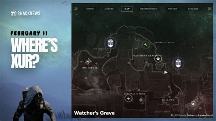 Where is Xur? Xur Location in Destiny 2 February 28, 2020