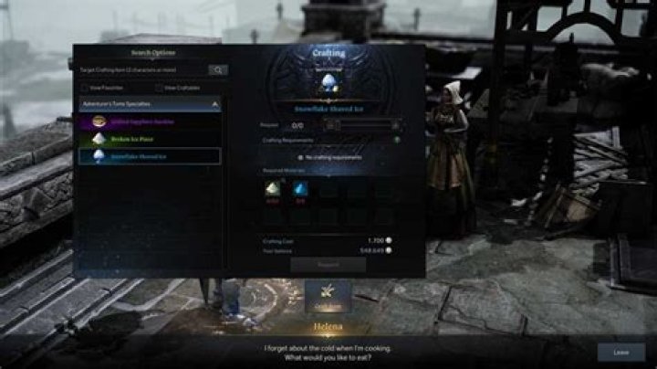 Where to find Shushire Snowflake Shaved Ice in Lost Ark
