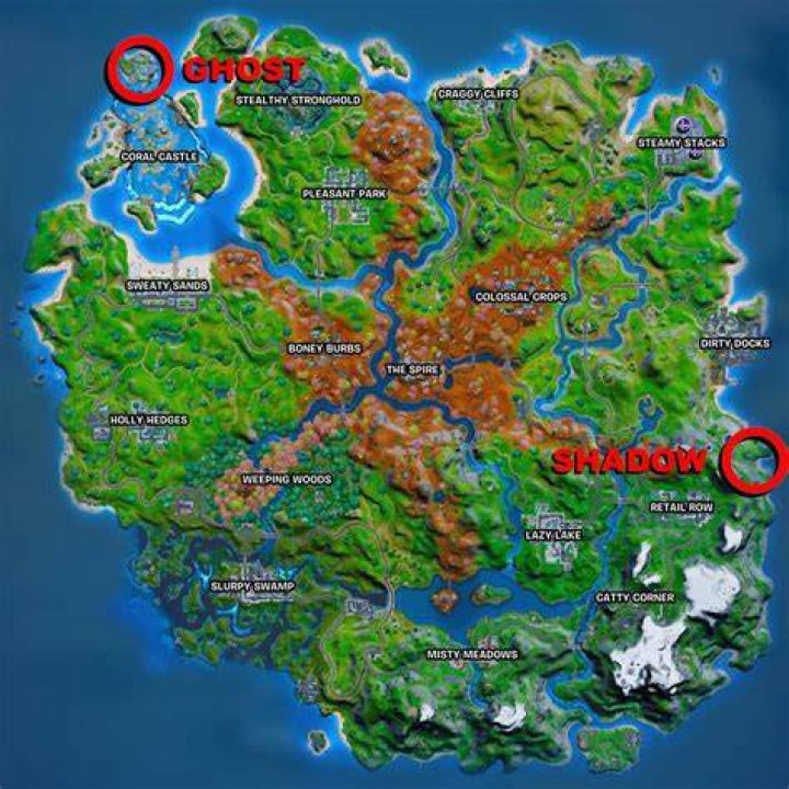 Where to Visit Ghost and Shadow Ruins in Fortnite