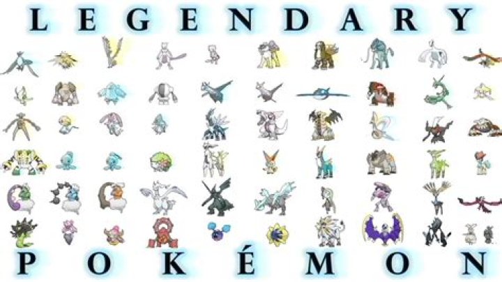Which game has most Legendary Pokémon?