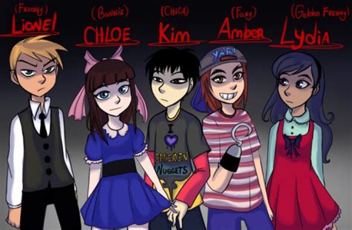 Who are the five missing children in FNAF?