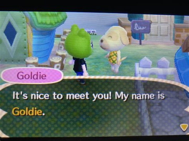 Who is Goldie in Animal Crossing: New Horizons?