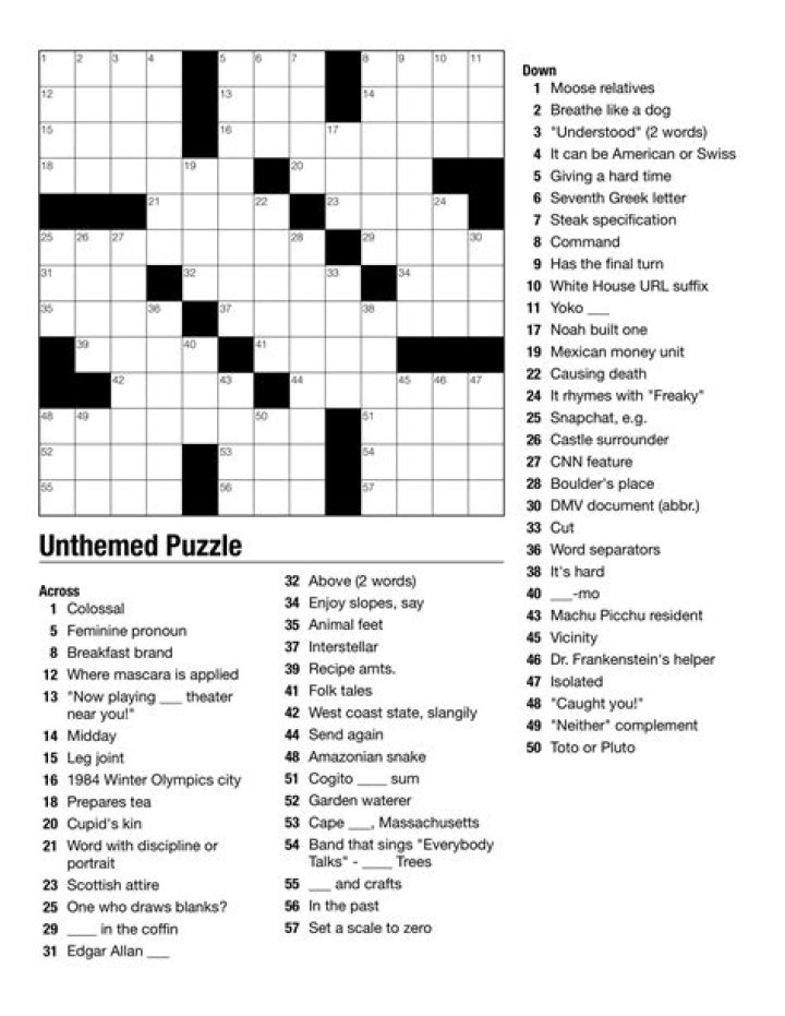Wind in the Willows' character Crossword Clue and Answer