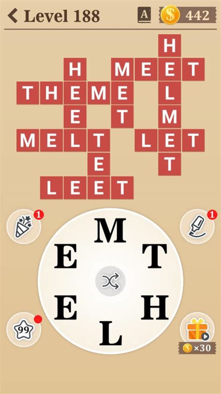 Word Heaps Pic Puzzle Level 188 Answers • Game Solver