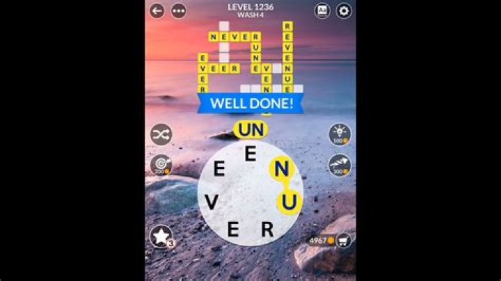 Word Stacks Level 1236 Answers • Game Solver