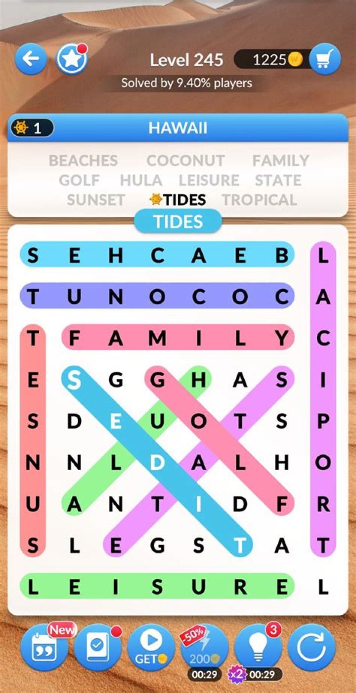 Words More Level 245 • Game Solver