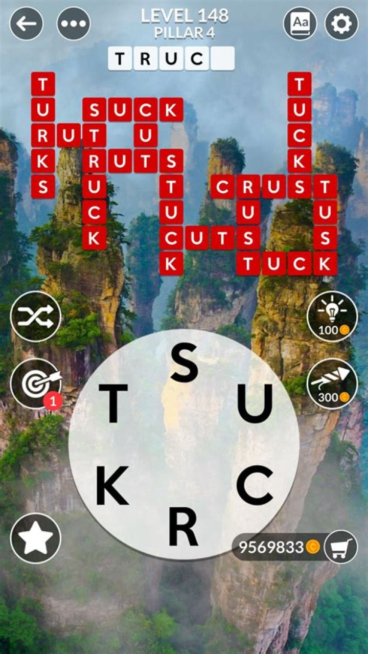 Wordscapes Level 148 Answers